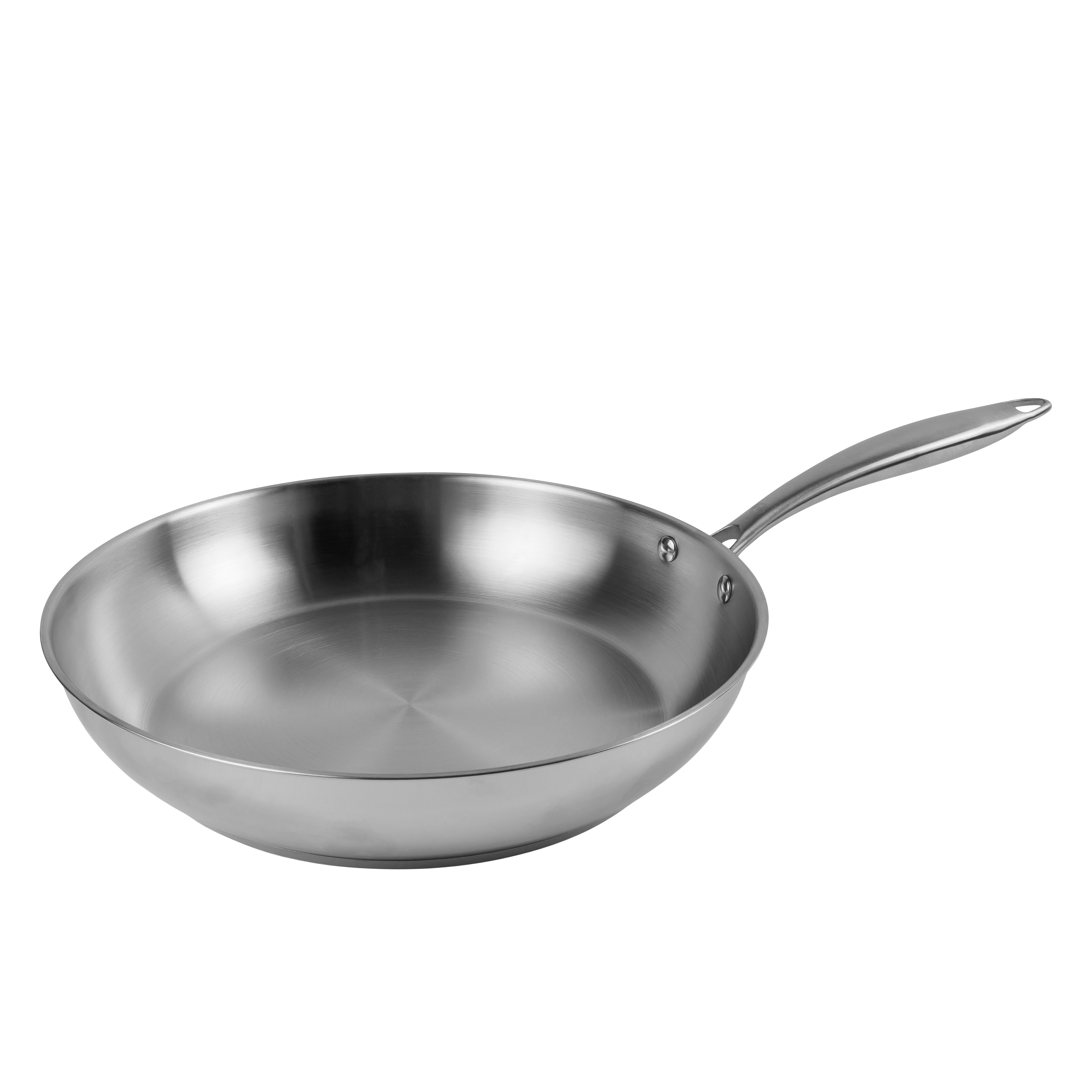 Poêle à frire Master Chef en fonte qui ne rouille pas, allant au four,  noir, 30,4 cm