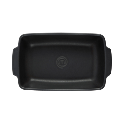 MASTERCHEF Ovenschotel zwart H 5,5 x B 24 x D 16 cm