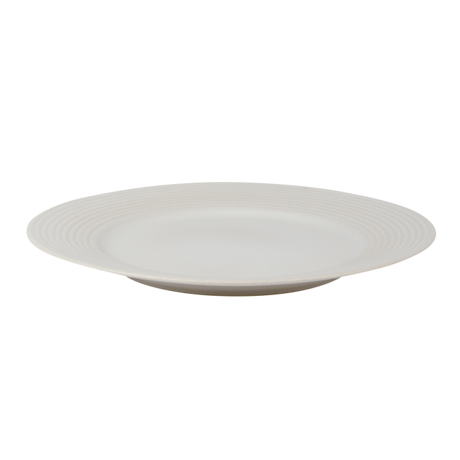 Cosy Trendy - Conico Assiette Plate Beige Sable 27 cm - Les Secrets du Chef