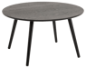 MALI Table d'appoint noir H 45 cm - Ø 80 cm