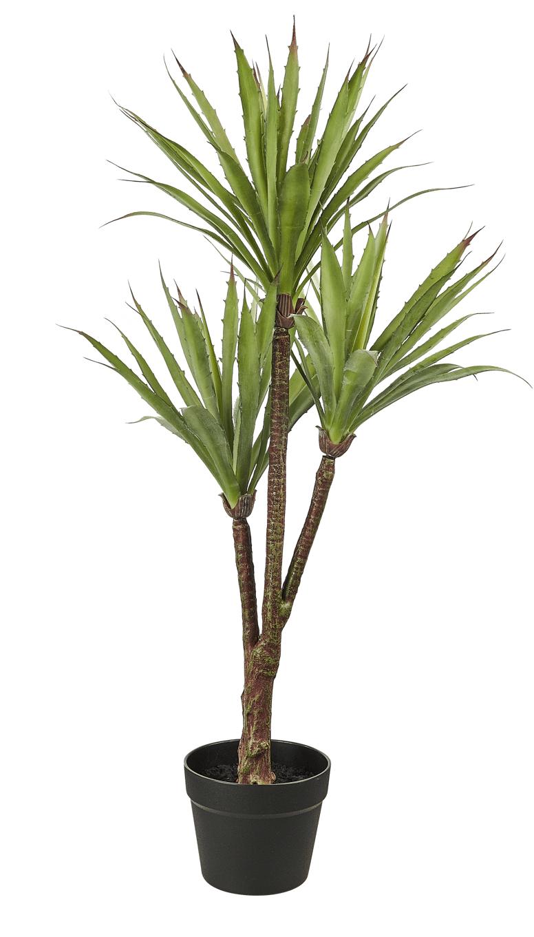 YUCCA Kunstpflanze Grün H 90 cm - Ø 40 cm