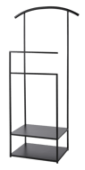 HENRI Porte-vêtements noir H 110 x Larg. 51 x P 28 cm