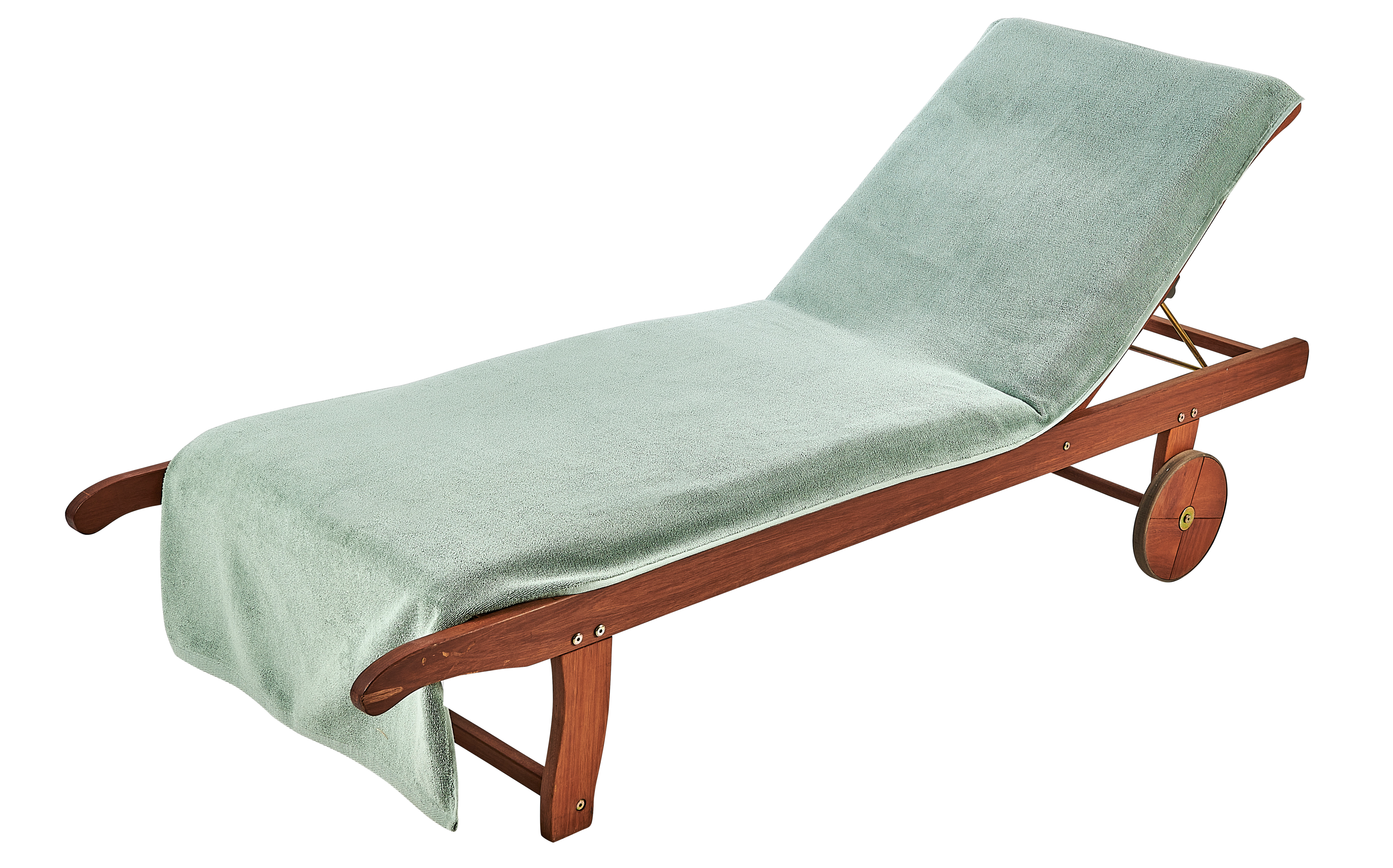 Housse de chaise longue extérieure Elemental en polyester beige 28 x 76 x  30 po