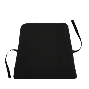 AUGUST Coussin d'assise noir Larg. 46,6 x P 42,7 cm