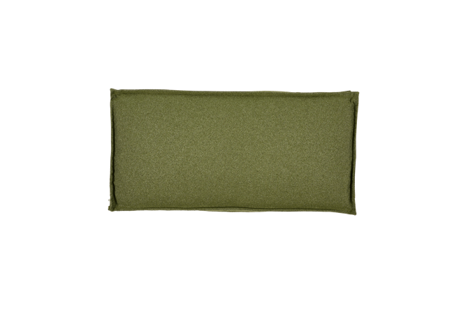 PAULETTA LUXE Rugkussen groen B 40 x L 60 x D 12 cm