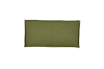 PAULETTA LUXE Coussin dossier vert Larg. 40 x Long. 60 x P 12 cm