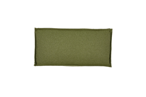 PAULETTA LUXE Coussin dossier vert Larg. 40 x Long. 60 x P 12 cm