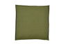 PAULETTA LUXE Coussin vert Larg. 82 x Long. 80 x P 12 cm