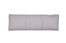 PAULETTA LUXE Coussin palette gris clair Larg. 40 x Long. 120 x P 12 cm