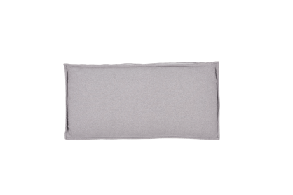 PAULETTA LUXE Cuscino schienale grigio chiaro W 40 x L 60 x D 12 cm