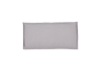PAULETTA LUXE Almofada costas cinzento claro W 40 x L 60 x D 12 cm