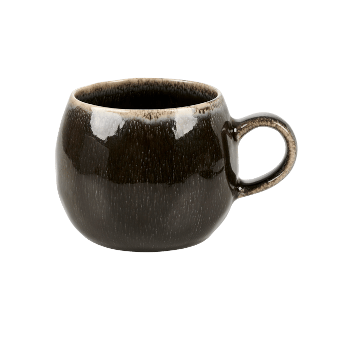 COZY Mug nero H 11 cm - Ø 8,5 cm