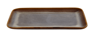 COZY Assiette brun Larg. 15 x Long. 25,5 cm