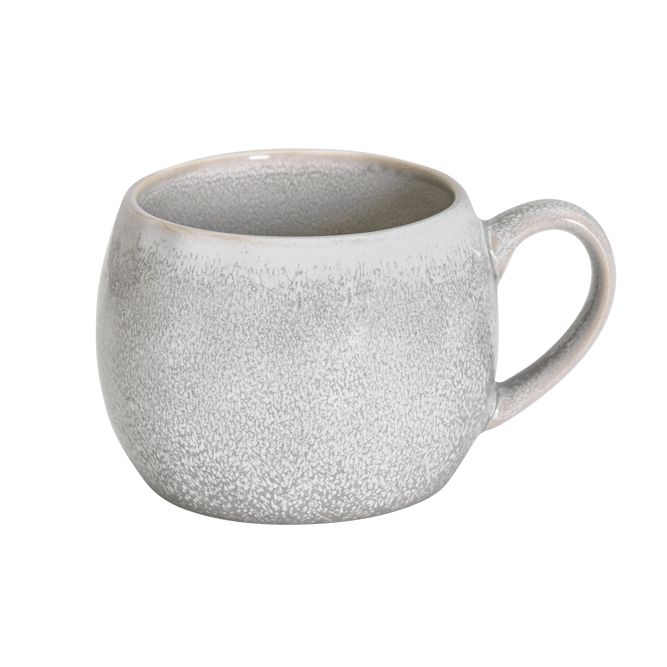 COZY Mug bianco H 6,8 cm - Ø 8 cm