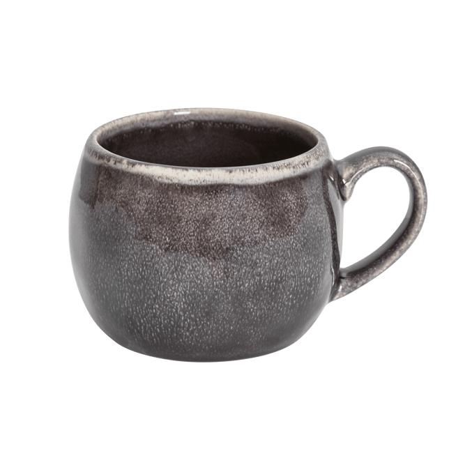 COZY Mug nero H 6,8 cm - Ø 8 cm