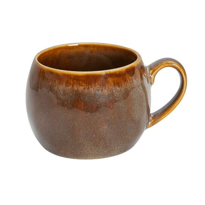 COZY Mug brun H 6,8 cm - Ø 8 cm