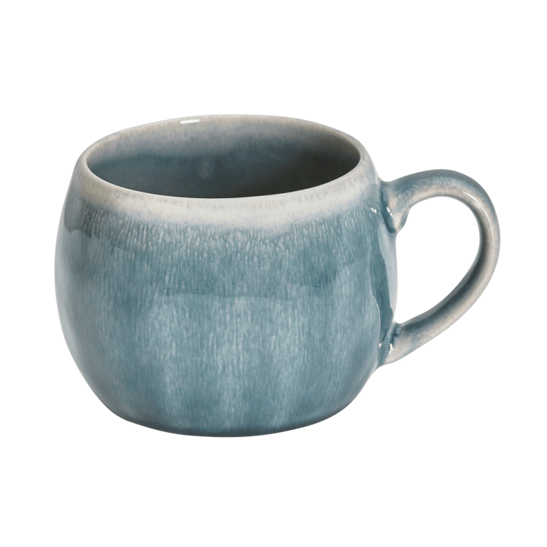 COZY Mug bleu H 6,8 cm - Ø 8 cm