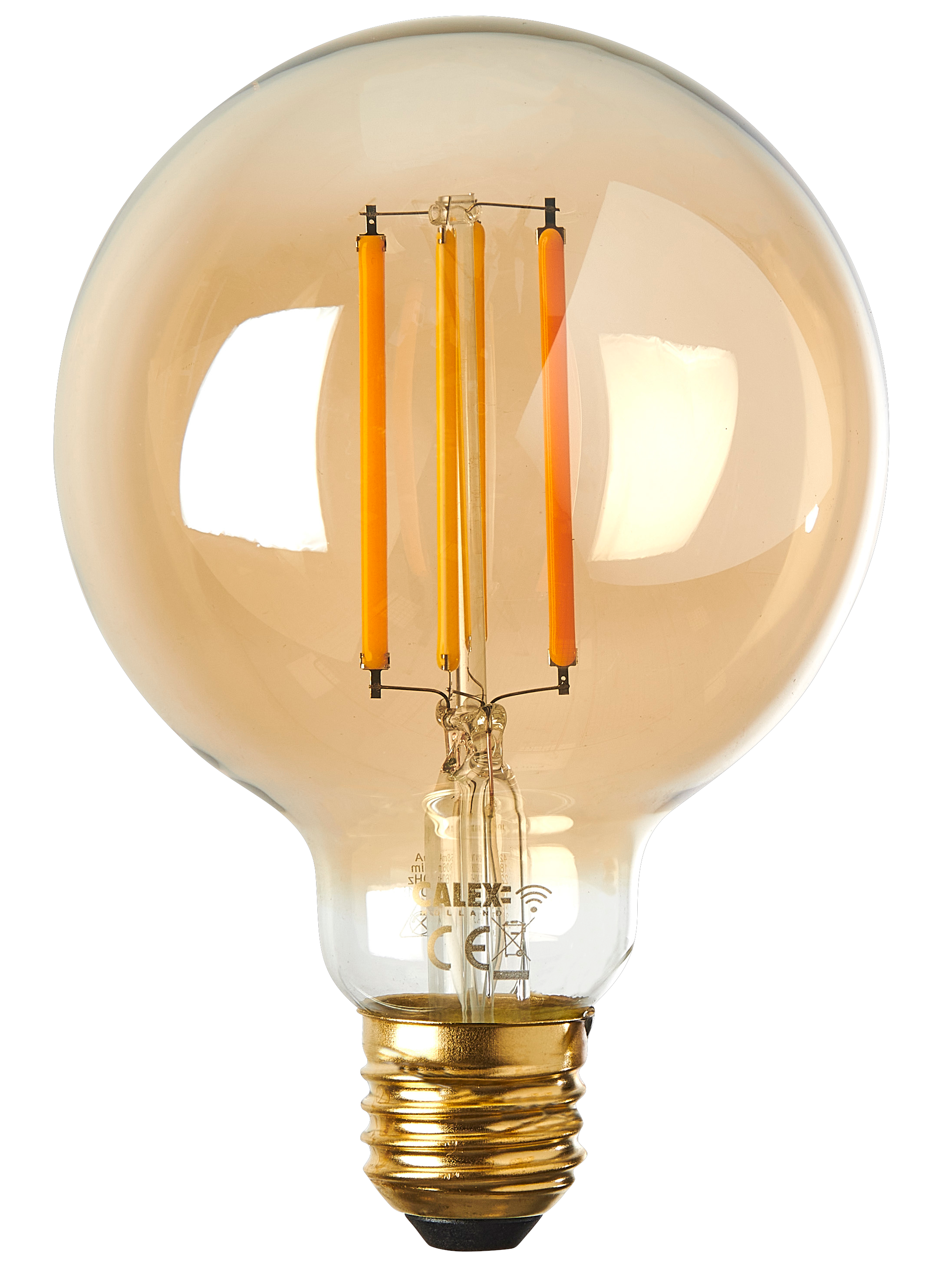 Calex Ampoule Connectée Lamp RGB + CCT - E27 - 5,5W - 240 Lumen - 1800K -  3000K - Lampe Vintage - Lampesonline