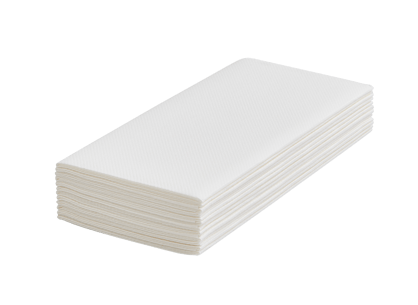 AIRLAID Guardanapo talheres conjunto de 12 branco W 40 x L 40 cm