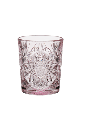 HOBSTAR Glas Violett H 10,6 cm - Ø 8,9 cm