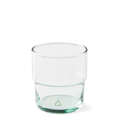 GREEN Glas groen H 8,5 cm - Ø 8 cm
