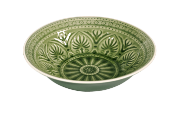 INDO Bowl groen Ø 23 cm