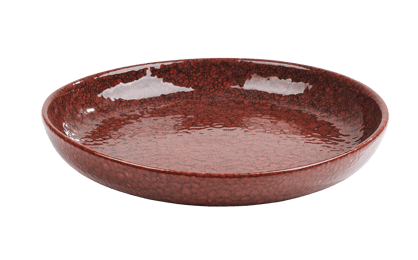 WATERFAUNA Bowl rood H 4,6 cm - Ø 30,4 cm