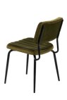ROXY Chaise vert H 82 x Larg. 53 x P 50 cm