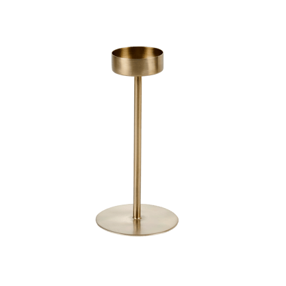 PHANTOM Porta-velas para lamparinas dourado claro H 16 cm - Ø 7,5 cm