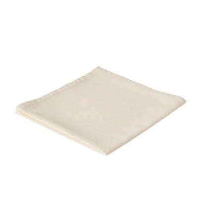 TILA Serviette blanc Larg. 45 x Long. 45 cm