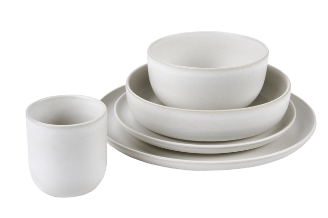Saga cuisine - Grand mug (500ml) en céramique avec couvercle et cuillère