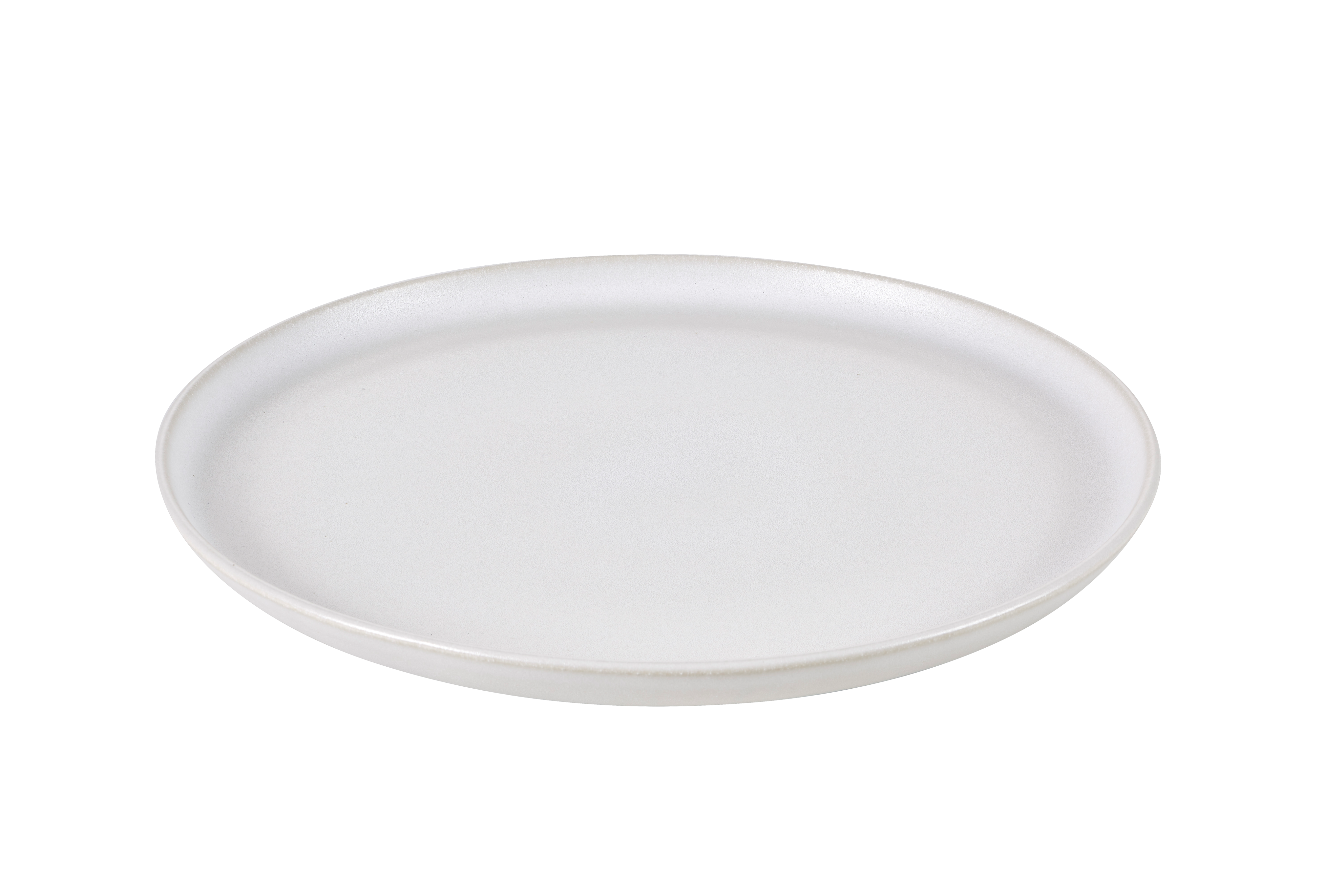 Casa Stoviglie Stoviglie Piatti 32 cm qualité restauration Grande assiette plate en porcelaine véritable blanche larges bords 