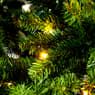 LUMINO Sapin de Noël avec LED vert H 215 cm - Ø 127 cm