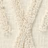 JONA Coussin blanc Larg. 45 x Long. 45 cm