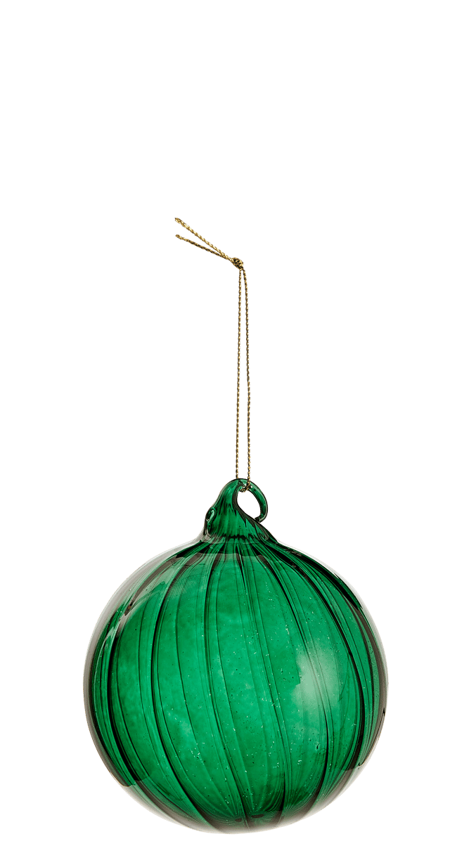 GRINI Kerstbal groen Ø 8 cm