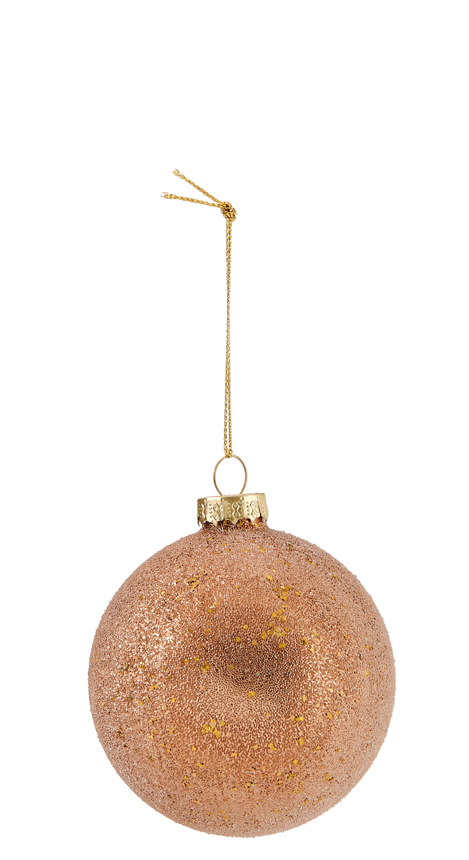 GLADYS Boule de Noël brun Ø 8 cm