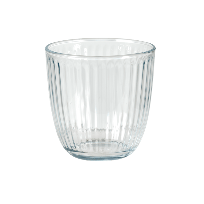 LINE Glas transparant H 8 cm - Ø 8,5 cm