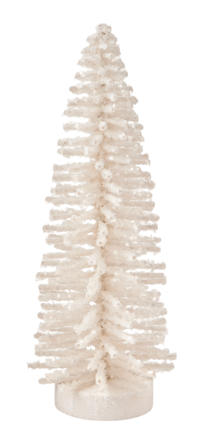 ICY Dekorativer Baum Weiss H 30 cm