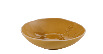 BOTANIC OCHER Bowl karamel H 5 cm - Ø 18,5 cm