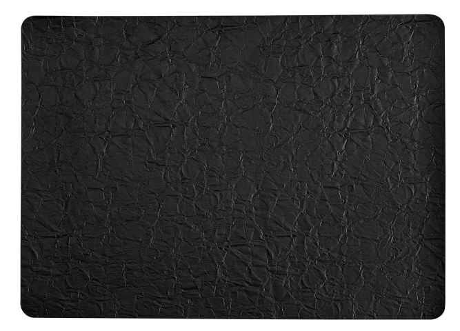 Fobie avond Zwerver SLATE Placemat zwart B 33 x L 46 cm | CASA