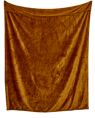 ARNO Plaid brun Larg. 150 x Long. 200 cm