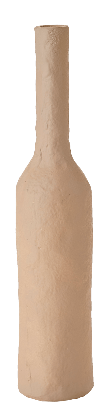ALU Vase sable H 35 cm - Ø 7 cm