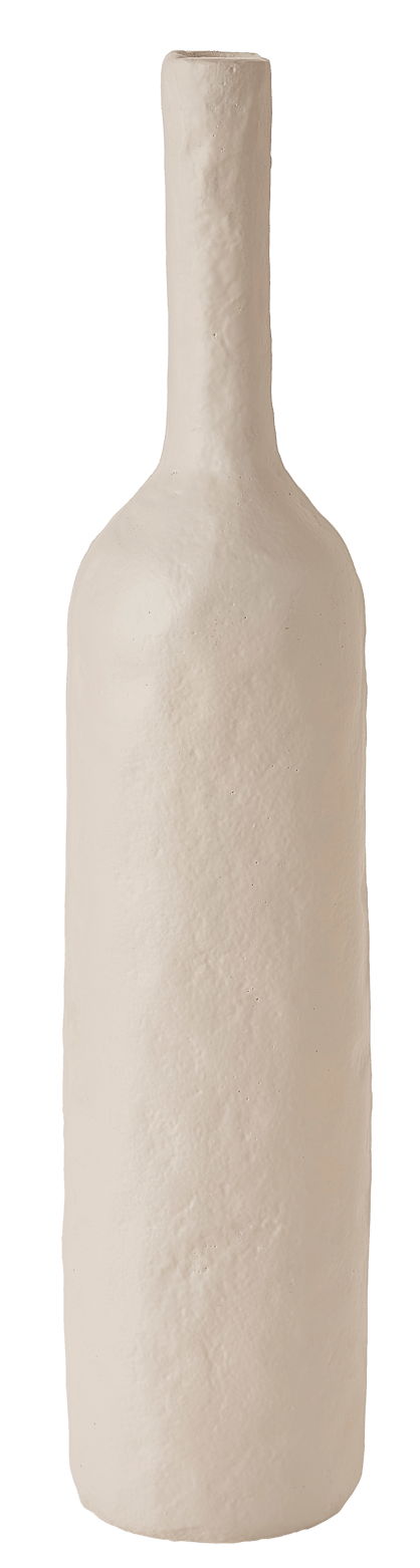 ALU Vase blanc H 45 cm - Ø 9 cm