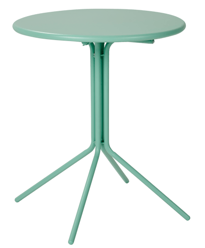 OLAV Table bistrot aqua H 70 cm - Ø 60 cm