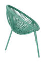 ACAPULCO Chaise pour enfants aqua H 56 x Larg. 43 x P 42 cm
