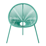 ACAPULCO Cadeira lounge aqua H 82 x W 75 x D 69 cm