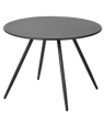 IVY Table lounge noir H 40 cm - Ø 55 cm