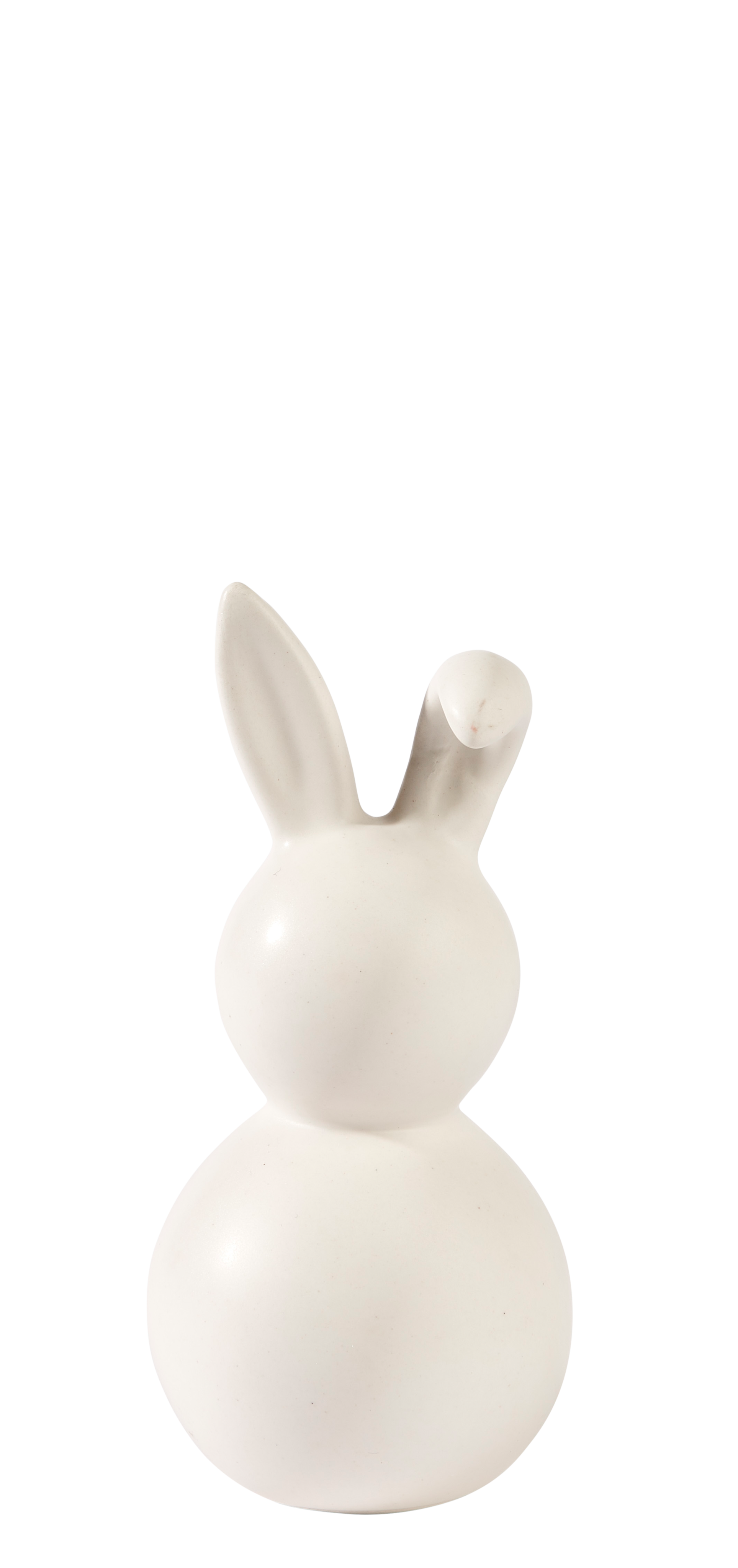 BOLLY Décoration blanc H 11,7 x Larg. 5,3 x P 5,3 cm CASA