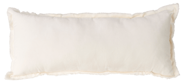 MAMBO Coussin blanc Larg. 30 x Long. 68 cm