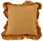 MARLY Coussin brun clair Larg. 45 x Long. 45 cm